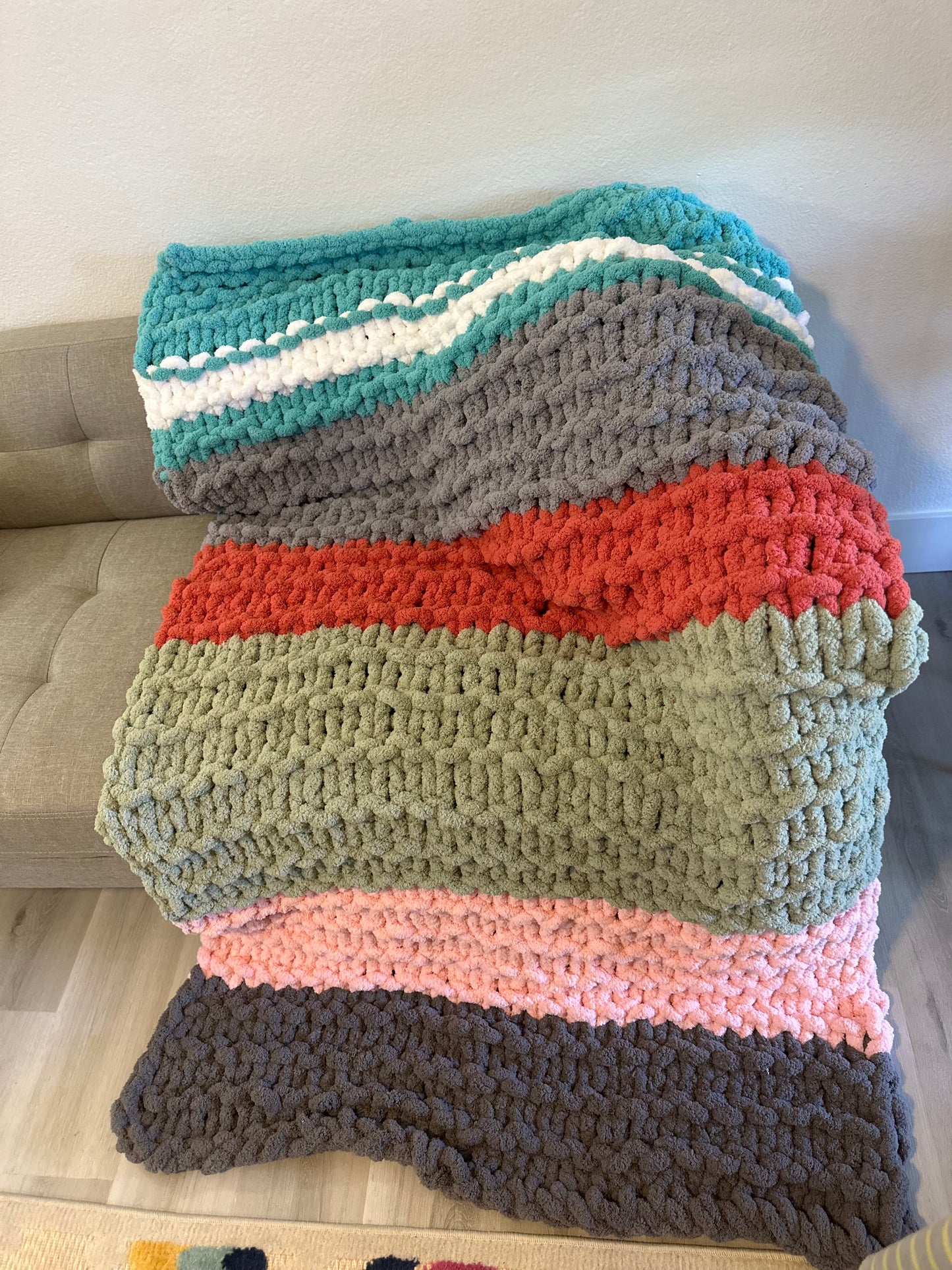 Freckled Cozy Throw Blanket